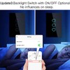 MoesGo Interruptor inteligente 2ª generación WiFi RF433 Smart Touch Wall