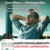Satoomi Lions Mane Supplement Capsules with Ashwagandha Supplement - 270