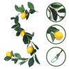 Zerodeko 1pc Simulation Lemon Rattan Summer Decor Lemon Hanging Rattan