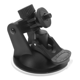 Operitacx Vehicle Camera Suction Cup Mount with Screw Flexible Dash Cam Holder for Windshield Dashboard Durable Construction Versatile Mounting Options