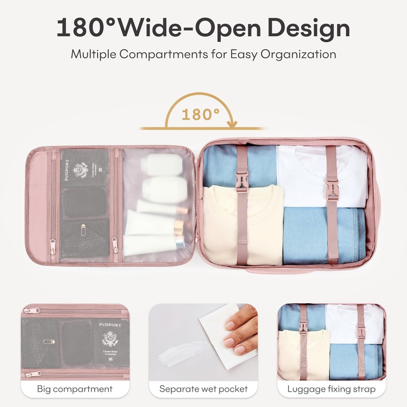 mibasies 30L Travel Backpack for Women & Men: Flight Approved