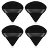 Pack of 4 Powder Puff Triangle Powder Puff Face Extral
