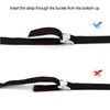 Short Tie Down Straps with Clamping Lock Lashing Strap Bicycle