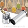 Stainless Steel Electric Salt & Pepper Mill Grinder Adjustable Coarseness