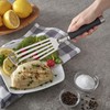 KitchenAid Gourmet Stainless Steel Flex Turner, One Size, Black