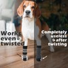 EXPAWLORER Double Side Anti-Slip Dog Socks with Adjustable Straps-Strong Grips