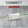 TAISHER 1PCS 304 Stainless Steel 1/4" BSP Male x 1/4"