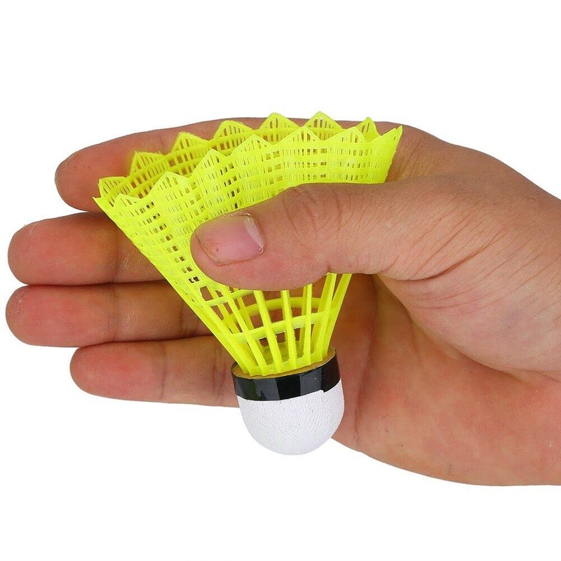 Tefola 6 Piezas de Nylon Bádminton y bádminton Profesional Flyer