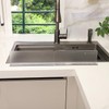 Sink Splash Guard (Upgraded Design) Transparent Acrylic (Frosted) Light Luxurious