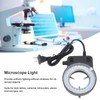 Microscope Ring Light LED Light Source Adjustable Microscope Accessory 100‑240V