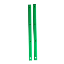 Century Skate Shop Skateboard Rails Old School Plastic with Mounting Screws (Neon Green)