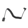 1.8m Coiled Cable Micro HD Multimedia Interface to Female HD