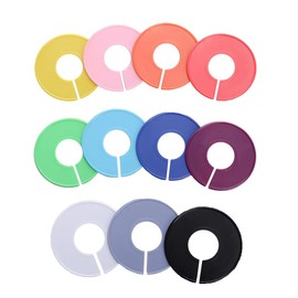 20Pcs Closet Dividers for Hanging Clothes Clothing Rack Dividers Clothes Dividers for Clothing Racks Retail Closet Labels for Hanging Clothes Wardrobe Hanger Dividers