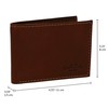 Gusti Lewi Men's Leather Wallet, dark brown, Retro