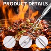 2 Pieces Stainless Steel Barbecue Forks, Cooking Forks, Food Forks,