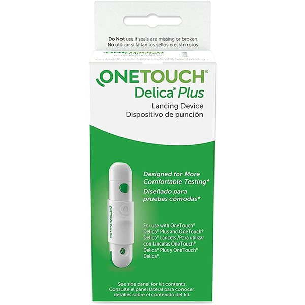 Delica Plus Lancing Device with 25 Pcs Lancets