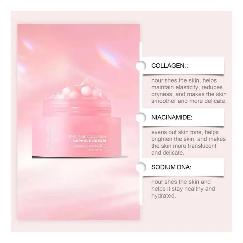 Crema Hidratante Con Colágeno, Hidratante. -