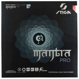 STIGA 1712140821 Table Tennis Rubber, Tension Type, Soft Mantra Pro M, Violet, Extra Thick