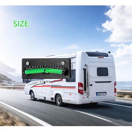 RV Level Bubble - Graduated Scale Stick On Leveling System | High Visibility Bubble for Camper, Trailer, Caravan & RV - Precision Adhesive Mounted Level 2 Pack