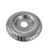 2Pcs 4'' Grinder Wheel Disc Wood Shaping Wheel Wood Grinding