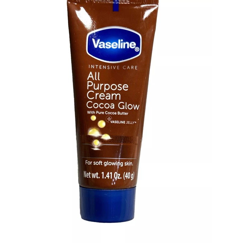 Vaseline Intensive Care All Purpose Cream Cocoa Glow 1.41oz 40g