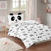 MUSOLEI Kids Duvet Cover Kids Duvet Cover Panda for 90