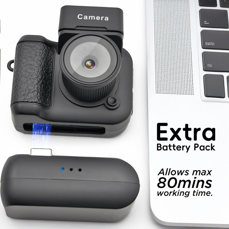 Digital Camera with 1.4 in LCD Screen 1080P 32GB Card