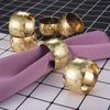 Napkin Rings Round Metal Napkin Rings for Restaurant Commercial Hotel