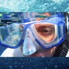 Calabria Hydrotac Dive OPTX 20/20 Stick On Bifocal Lenses +2.00