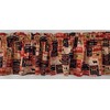 Barbecue Valance Curtain, BBQ Cookout Themed Curtain, Farmhouse Kitchen, Rustic