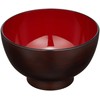 Mitani M16523-4 Yamanaka Lacquerware Soup Bowl, Brown, 4.9 inches (12.5
