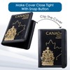 Passport Holder with RFID Blocking, Premium PU Leather Travel Passport