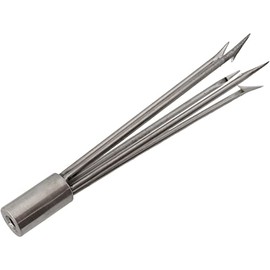 Cressi Paralyzer Tip for Pole Spear, 5 Barbed prongs, Paralyzer Tip 5 Barb Prongs