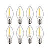 SWEET ONLINE DEAL Night Light C7 E12 LED Bulbs 8