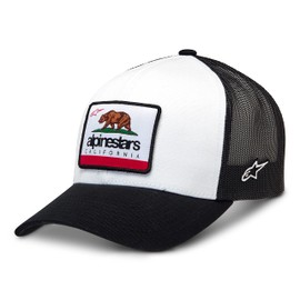 Alpinestars Men's Cali 2.0 Trucker Hat Snap Back White