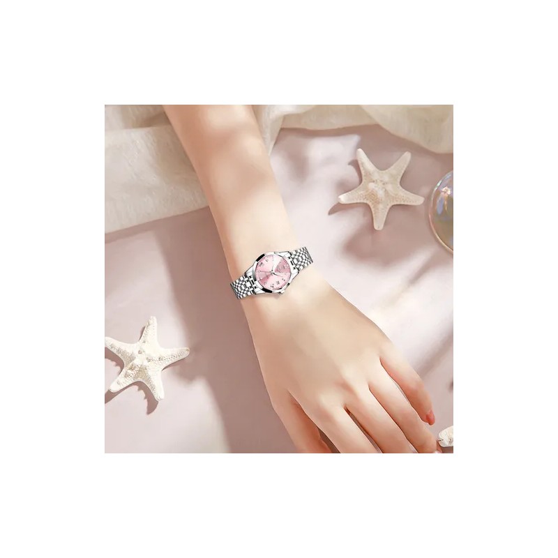 Reloj Elegante para Mujer LIGE + Collar de Regalo |