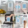 DropSky Flying Insect Trap Refill- Plug in Bug Catcher Indoor