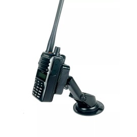 Lido Car Suction Cup & Dash Mount For Yaesu FT-60 FT-65 FT-4XR With Mic Holder