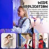 Wonderjune 12 Pcs Locker Accessories Kit Magnetic Mirror Whiteboard Pen