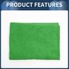INFINAUTO Cleaning Cloths Towel,Car Drying Plush Cloth Absorbent Microfiber Green,1pcs