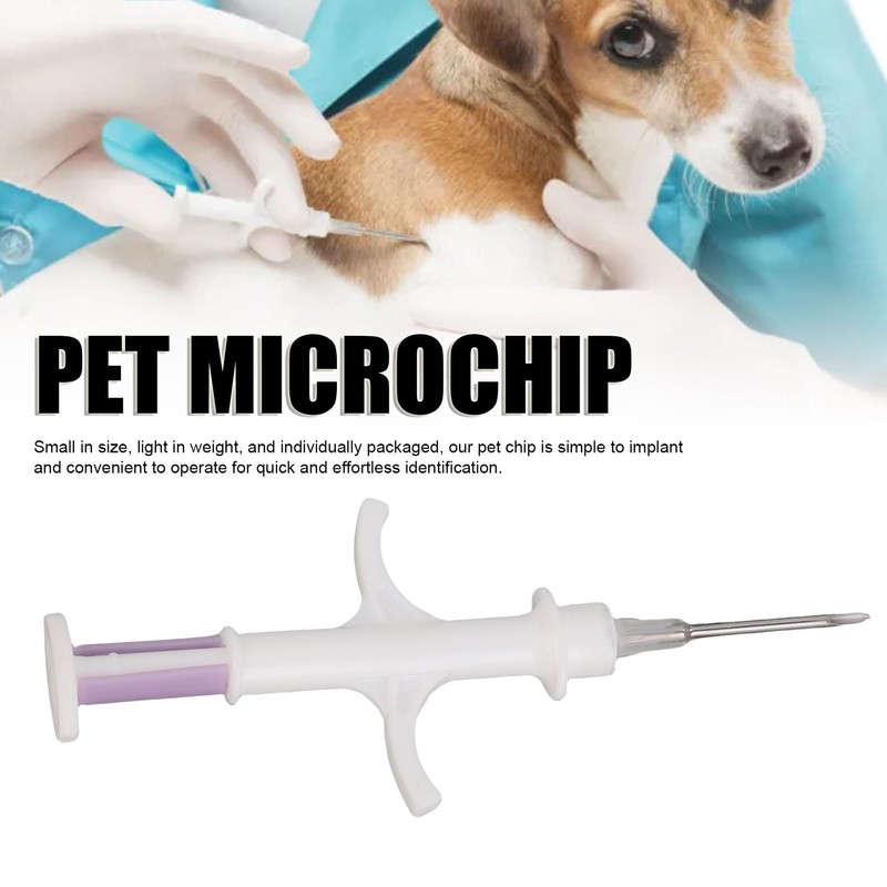 Jonlaki PET Microchip, Pack of 10 Universal FDX-B 134.2 KHz