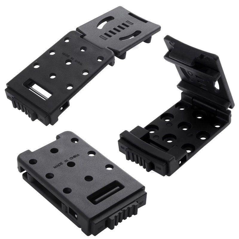 TorSor 2 Pack Knife Belt Clip Sheath Lock Grip Clamp