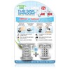 TubShroom and SinkShroom Drain Protectors Hair Catchers for Bathtubs and