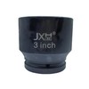 1" Drive 3" Jumbo Impact Socket, 6-Point, Heat Treated Cr-Mo