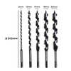 5PCS Woodworking Auger Bit Set 230mm SDS plus 6 10