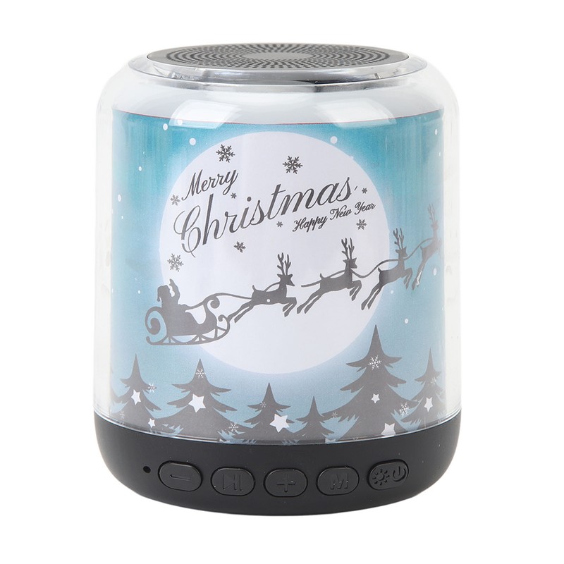 Wireless Bluetooth Speaker Christmas Look HD Stero Sound Portable Speaker
