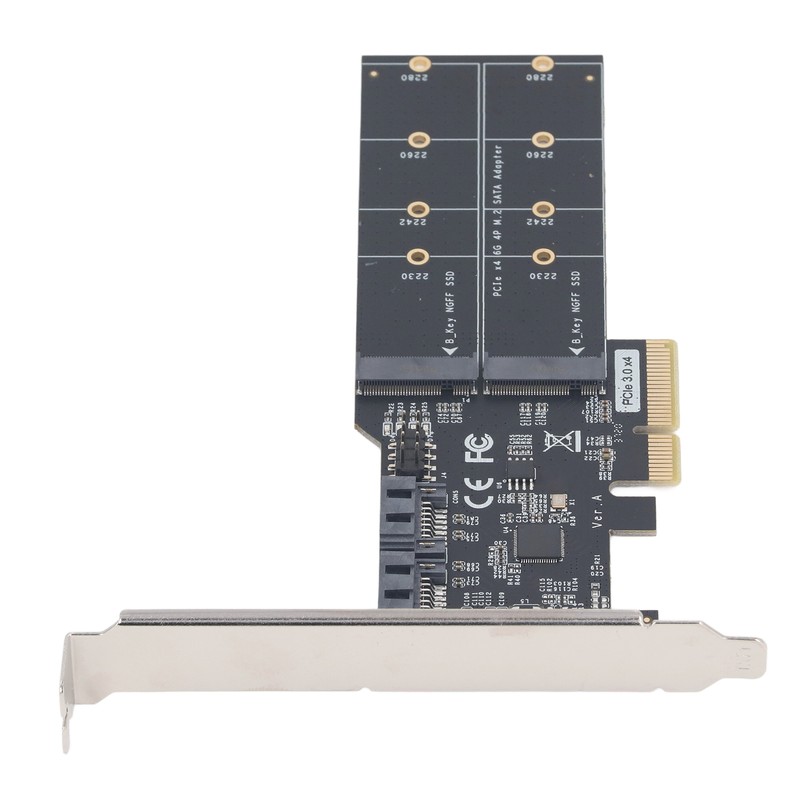 PCIE 3.0 to SATA 3 M.2 Adapter Card High Speed