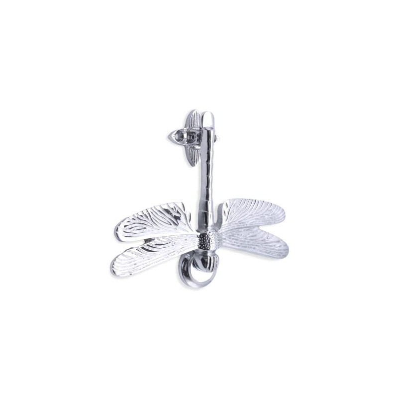 Dragonfly Front Door Knockers - Solid Brass - Various Finishes