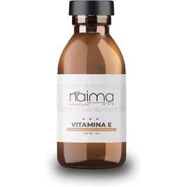 NAIMA Vitamina E DL-Alfa-Tocoferil Acetato Grado Cosmético Antioxidante para Formulación Cosmética Uso Tópico Alta Pureza Materia Prima para Cuidado de la Piel y Cabello
