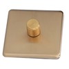 Dimmer Light Switch Stainless Steel Golden Colour Elegant Scratch-Resistant Durable